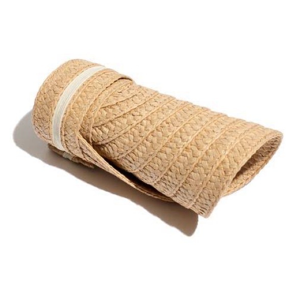 NWT Madewell braided straw visor - Picture 3 of 4